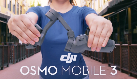 DJI OSMO Mobile 3 - faltbarer Stabilisator für Smartphones