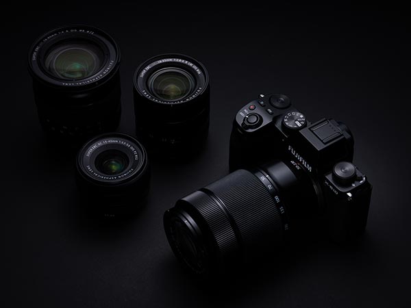 Fujifilm X-S10 mit Objektiven